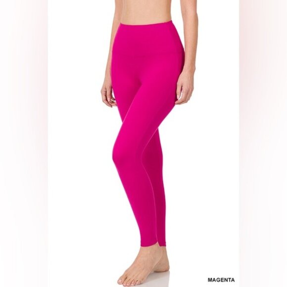 Zenana Outfitters Pants - NWOT Zenana Premium Microfiber Wide Waistband Leggings